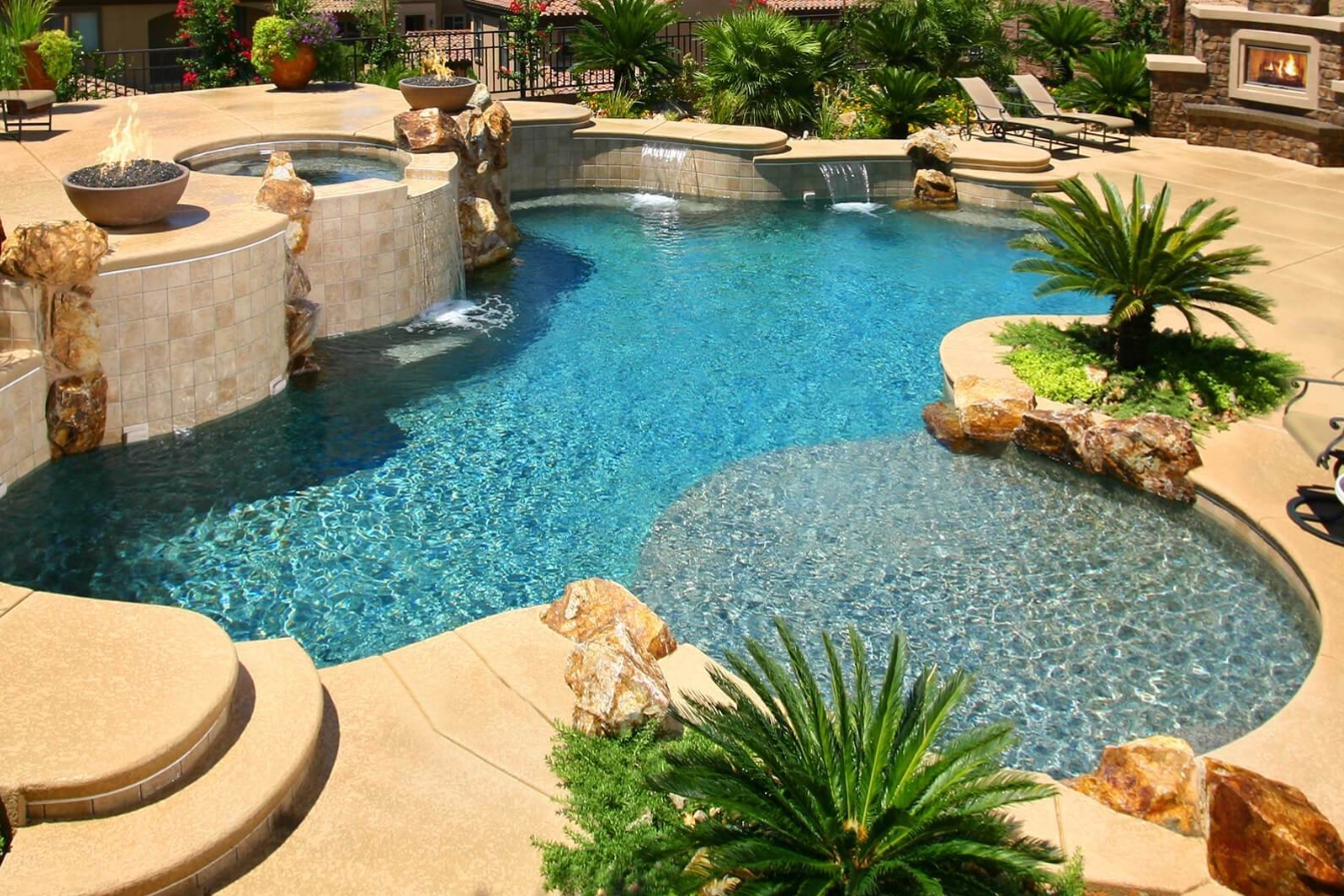 Paradise Valley Pool Resurface & Tile Upgrade